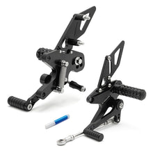 Load image into Gallery viewer, Aluminum Adjustable Rearsets for Kove Moto Cobra 321RR 2021-UP