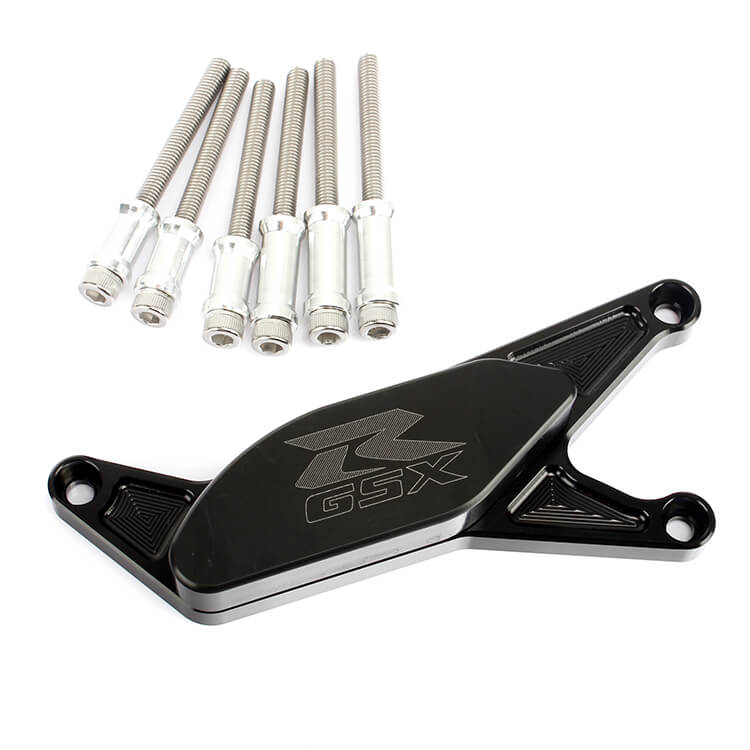 Black Motorcycle Engine Slider for SUZUKI GSXR 600 2004 - 2005