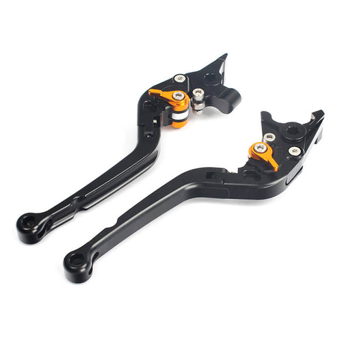 Black Motorcycle Levers For APRILIA PIAGGIO RSV 1000 R Mille 2004 - 2008