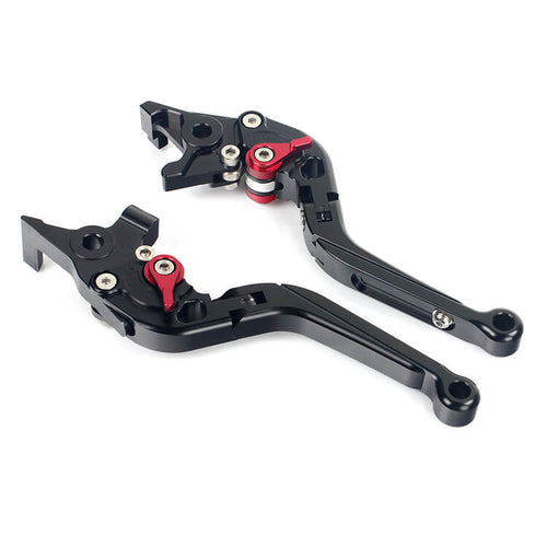 Black Motorcycle Levers For KAWASAKI	Z 750 2004 - 2006