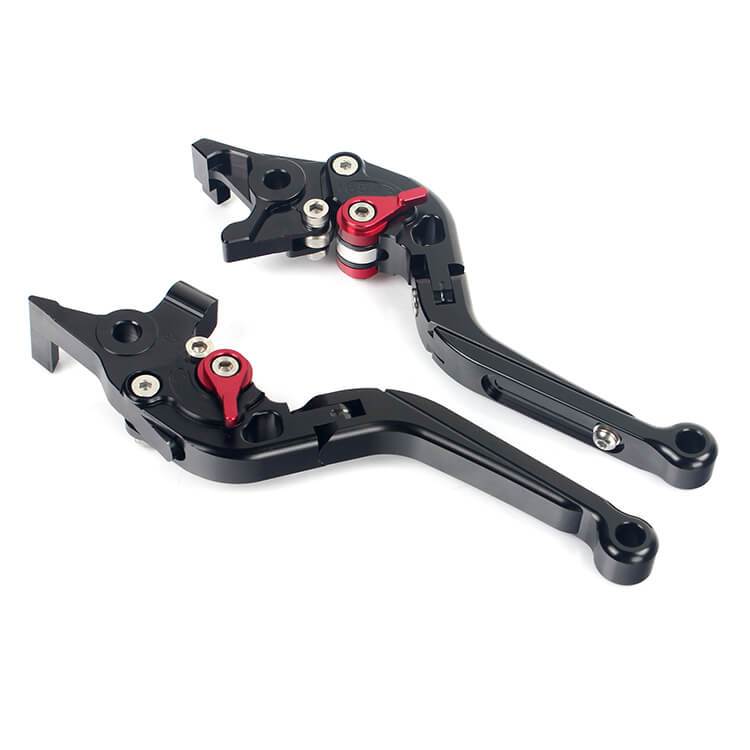 Black Motorcycle Levers For KAWASAKI	NINJA 500R 1990 - 2009