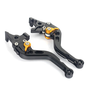 Black Motorcycle Levers For SUZUKI GSX-R 1000 (K0-K4) 2001 - 2004
