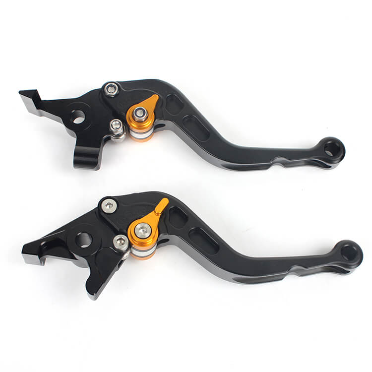 Black Motorcycle Levers For YAMAHA FZ 6 R 2009 - 2011