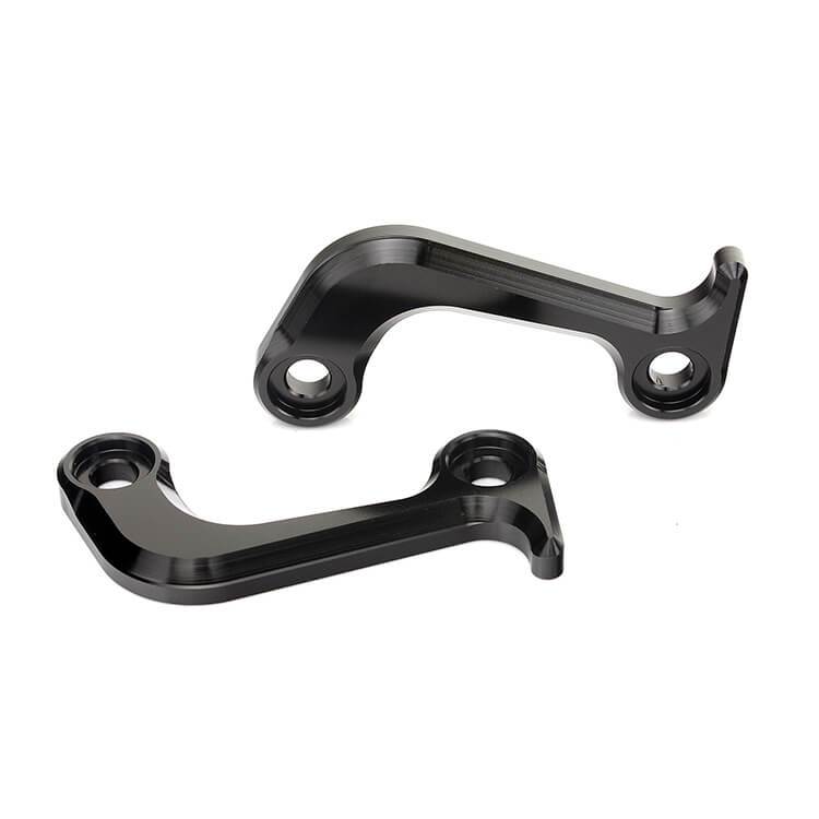 Black Racing Hooks for TRIUMPH DAYTONA 675R 2006 - 2012