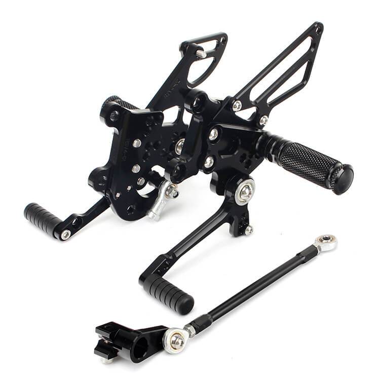 Black Rear Sets for APRILIA RSV4 Factory 2009 - 2010