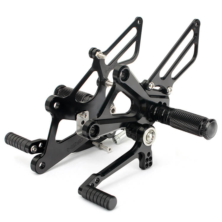 Black Rear Sets for HONDA CBR 250R 2011 - 2013