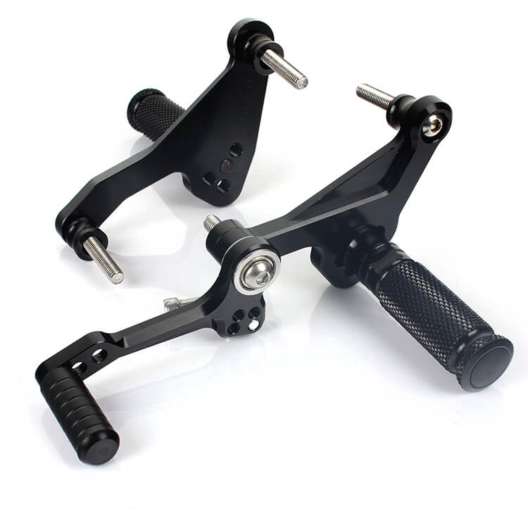 Black Rear Sets for HONDA NC 700 2011 - 2013