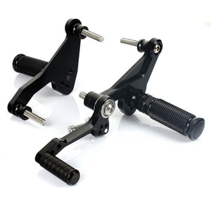 Black Rear Sets for HONDA NC 700 2011 - 2013