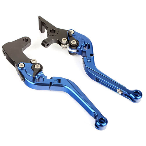Blue Motorcycle Levers For DUCATI Diavel 2011 - 2018