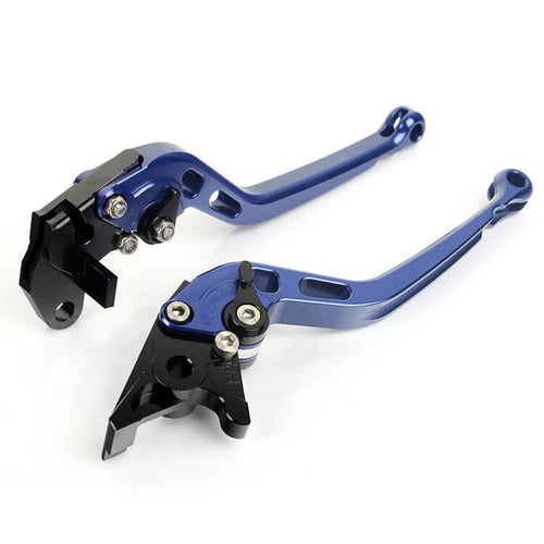 Blue Motorcycle Levers For KAWASAKI	ZRX 1100 1999 - 2007