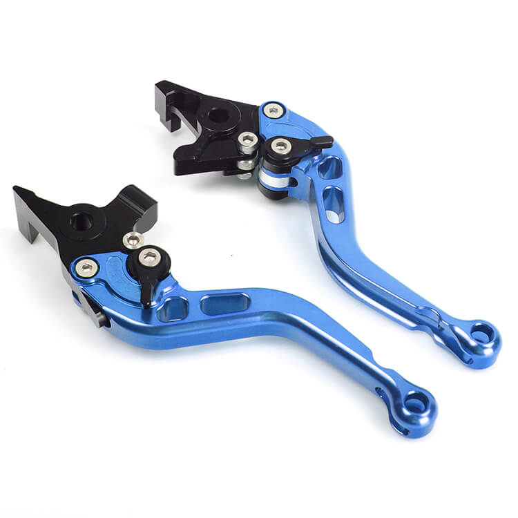 Blue Motorcycle Levers For SUZUKI GSF 650 Bandit S 2015 - 2017