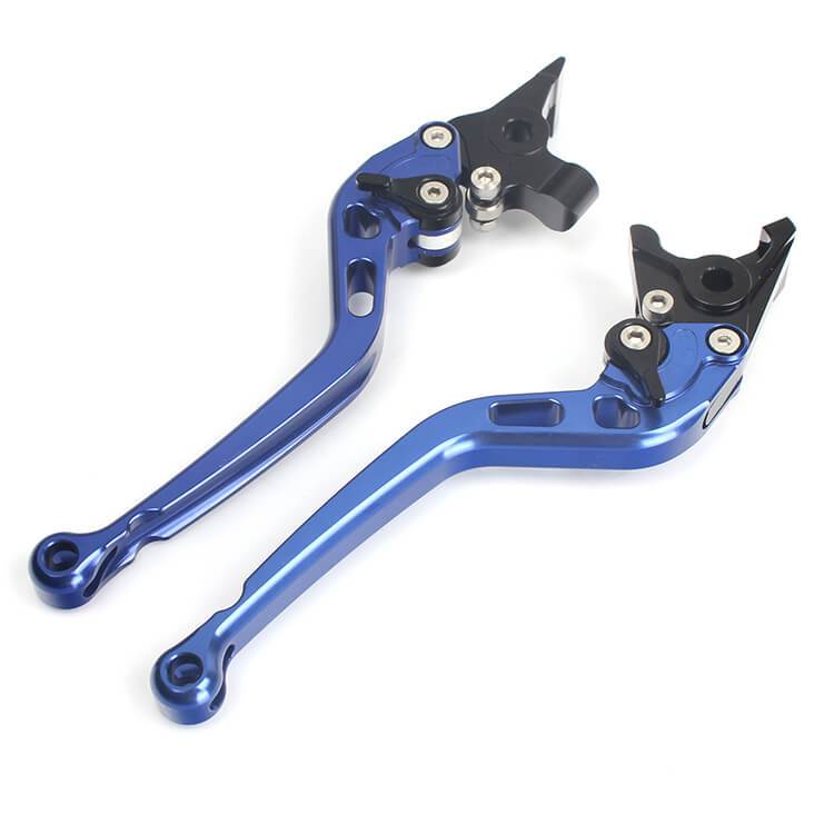 Blue Motorcycle Levers For SUZUKI SV 650 S 1999 - 2009