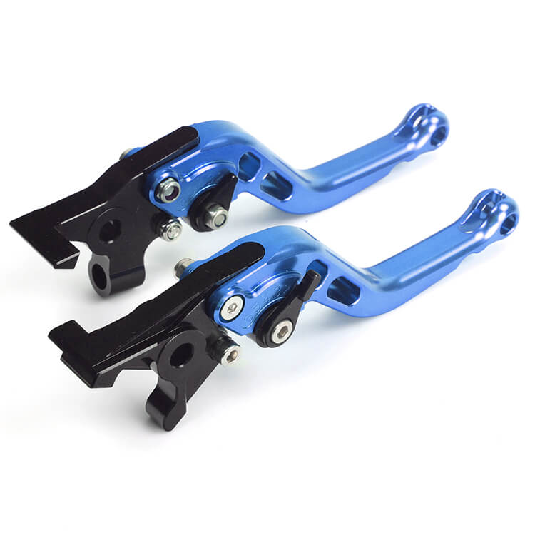 Blue Motorcycle Levers For YAMAHA FZ 6  2004 - 2010