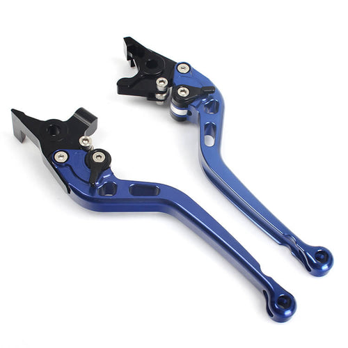 Blue Motorcycle Levers For YAMAHA MT-01 2004 - 2009