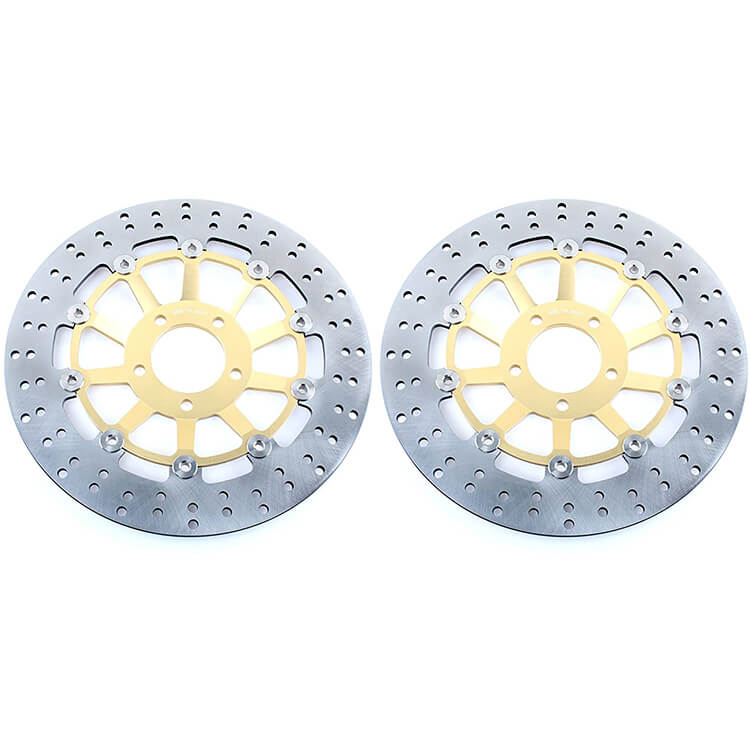 Front Rear Brake Disc for Suzuki GSF250 Bandit 1990-2000 GSF500 2004-2011 GSF400 1991-1993 GS500E 1988-2003 GS400 1989