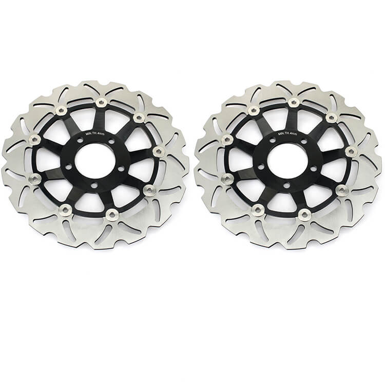 Front Rear Brake Disc for Suzuki GSX600F GSX750F 89-97 / GSF400 Bandit 89-94 / GSX750 89-92 / GSX400F 88-90 / GSX400 94-96 99 05