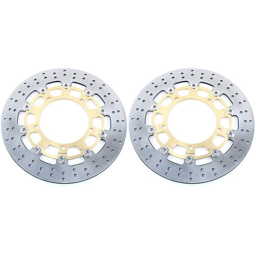 Front Rear Brake Disc for Suzuki GSX650F ABS 08-14 /GSR750 11-17 /GSF1200 GSF1250 Bandit 06-11 /GSX1250F ABS 10-18 /GSX1250 09-14