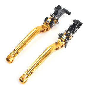 Gold Motorcycle Levers For DUCATI Monster 10 2014 - 2018