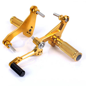 Gold Rear Sets for HONDA NC 700 2011 - 2013