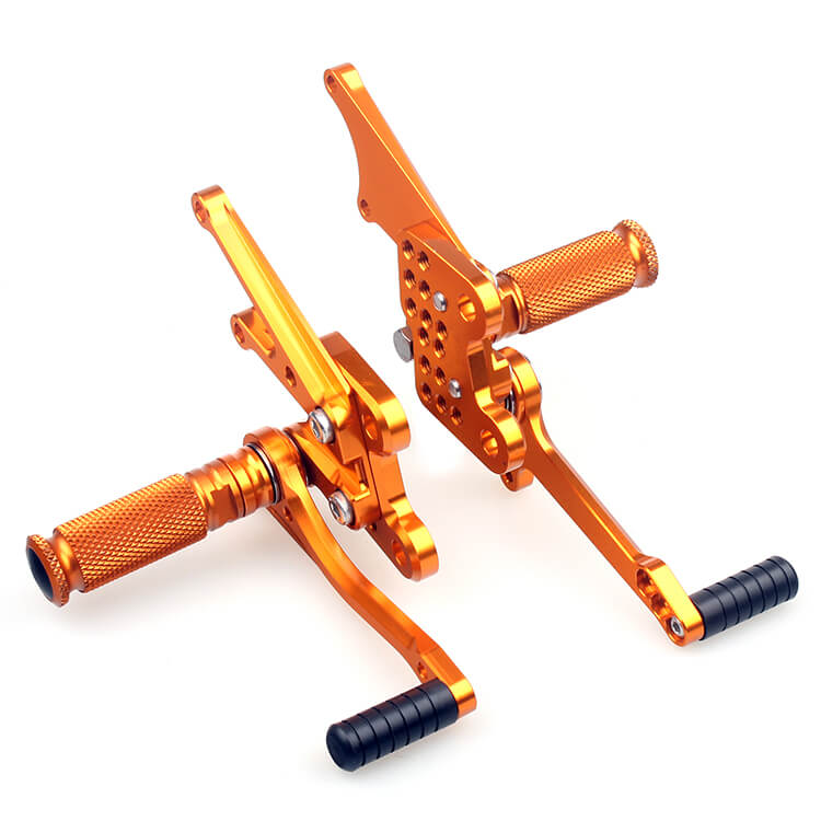 Gold Rear Sets for KAWASAKI ZX-14 2006 - 2011