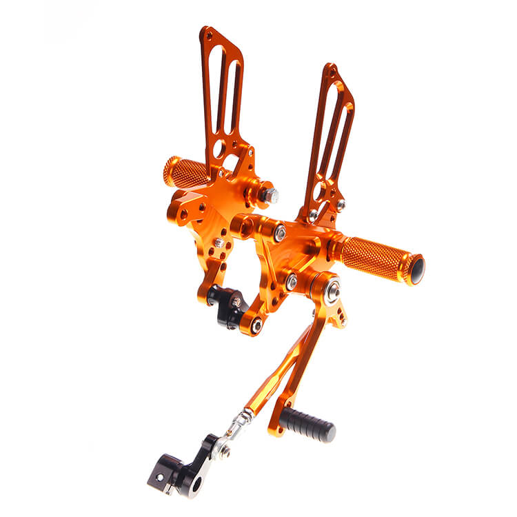 Gold Rear Sets for MV AGUSTA F4 1998 - 2009