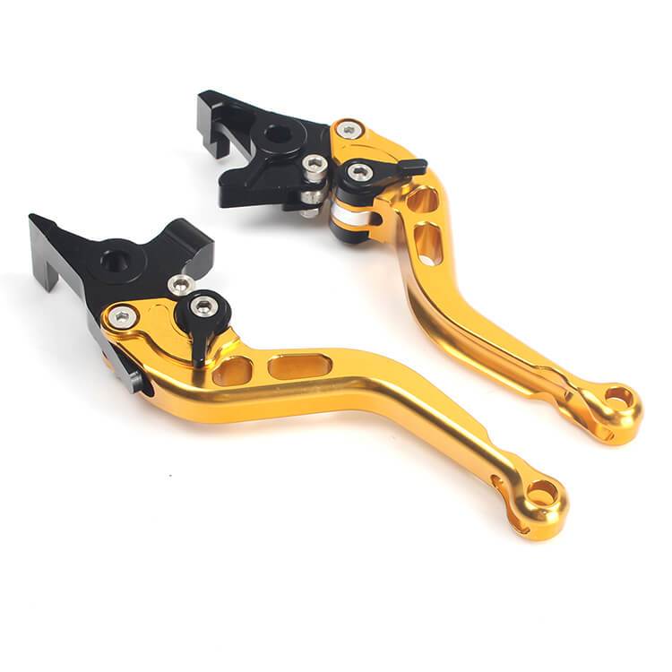 Golden Motorcycle Levers For BMW F 650 GS 2008 - 2012