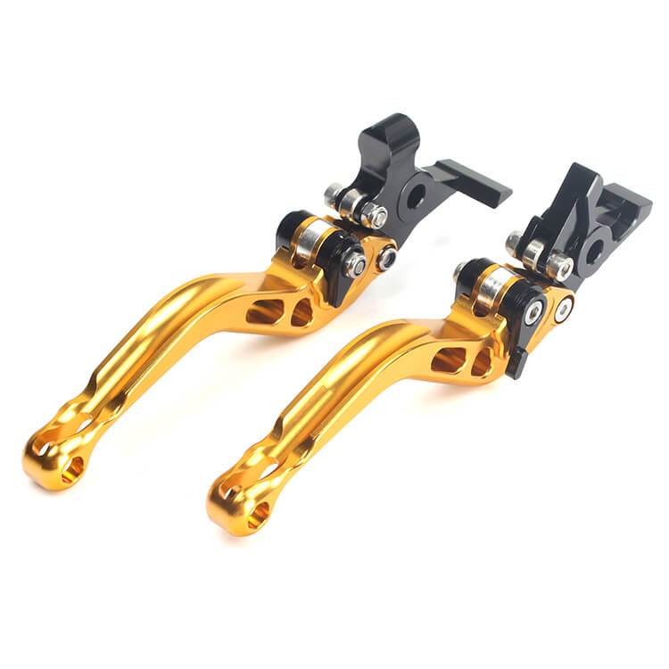 Golden Aluminum Motorcycle Levers For DUCATI 998B 1999 - 2003
