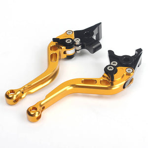 Golden Motorcycle Levers For KAWASAKI	ZX-9 R 2000 - 2003