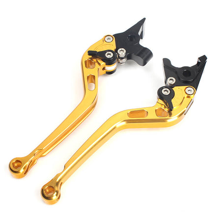 Golden Motorcycle Levers For SUZUKI GSF 650 Bandit S 2015 - 2017