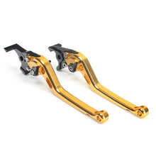 Load image into Gallery viewer, Golden Motorcycle Levers For SUZUKI GSR 600 2006 - 2011