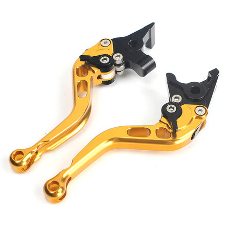 Golden Motorcycle Levers For SUZUKI SV 650 S 1999 - 2009