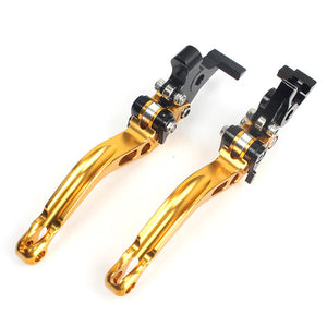 Golden Motorcycle Levers For YAMAHA FJR 1300 AS 2004 - 2016