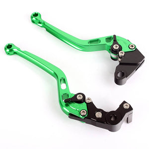 Green Motorcycle Levers For KAWASAKI ZX-6 RR 2005 - 2006