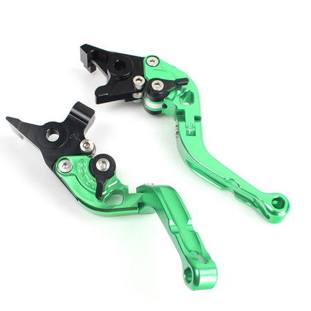 Green Motorcycle Levers For KAWASAKI ZX-7 RR 1989 - 2003