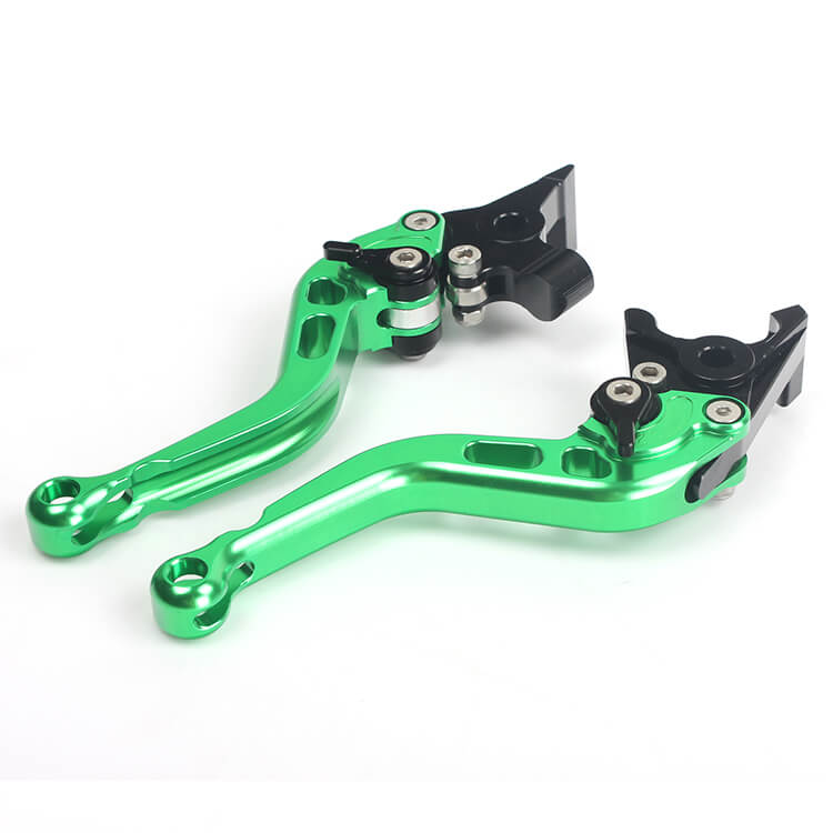 Green Motorcycle Levers For SUZUKI GSX-R 1000 (K0-K4) 2001 - 2004