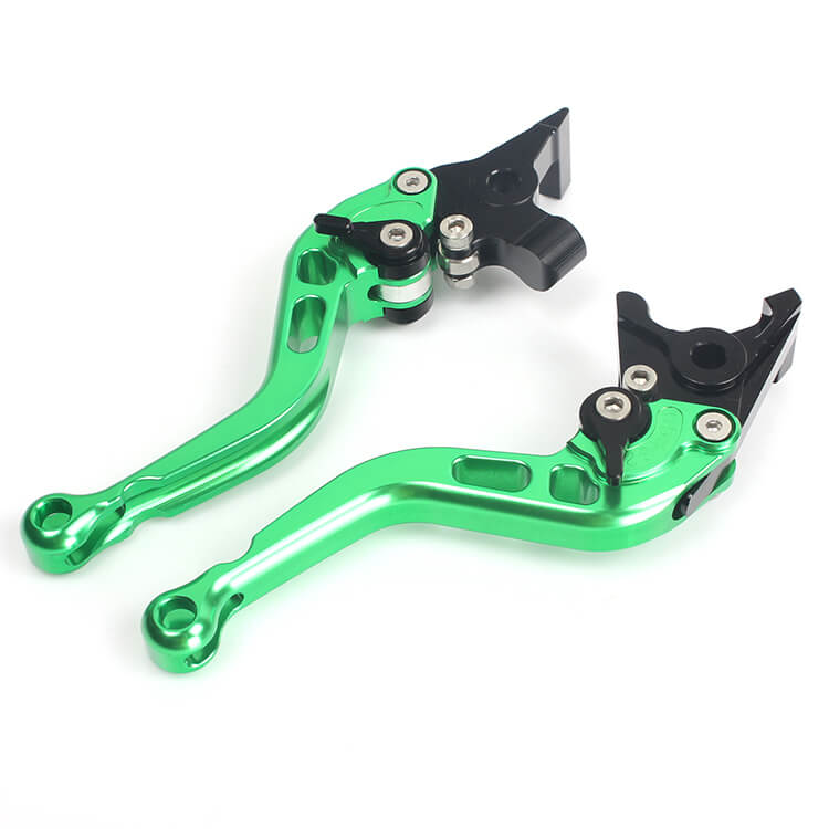 Green Motorcycle Levers For SUZUKI GSX-R 750 2004 - 2005