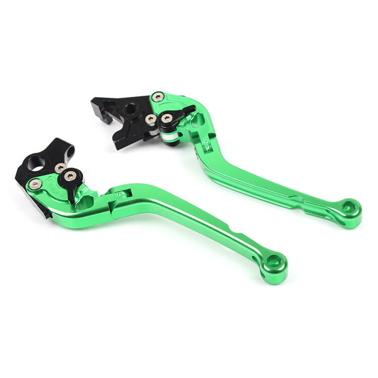 Green Motorcycle Levers For TRIUMPH Bonneville T 100 Special Edition 2006 - 2015