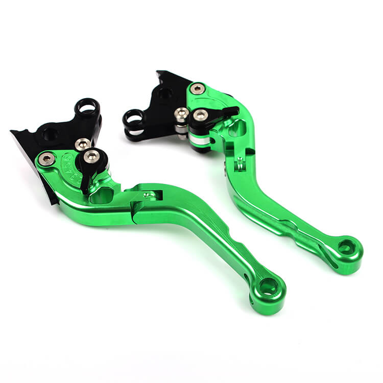 Green Motorcycle Levers For TRIUMPH Speed Triple 1050 2004 - 2007