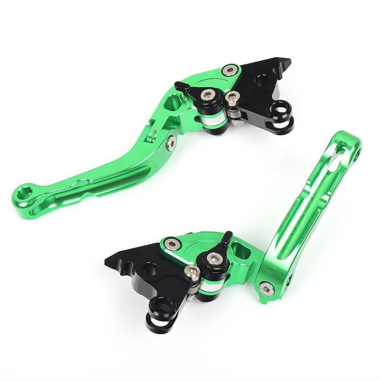 Green Motorcycle Levers For YAMAHA FZS 1000 Fazer 2001 - 2005
