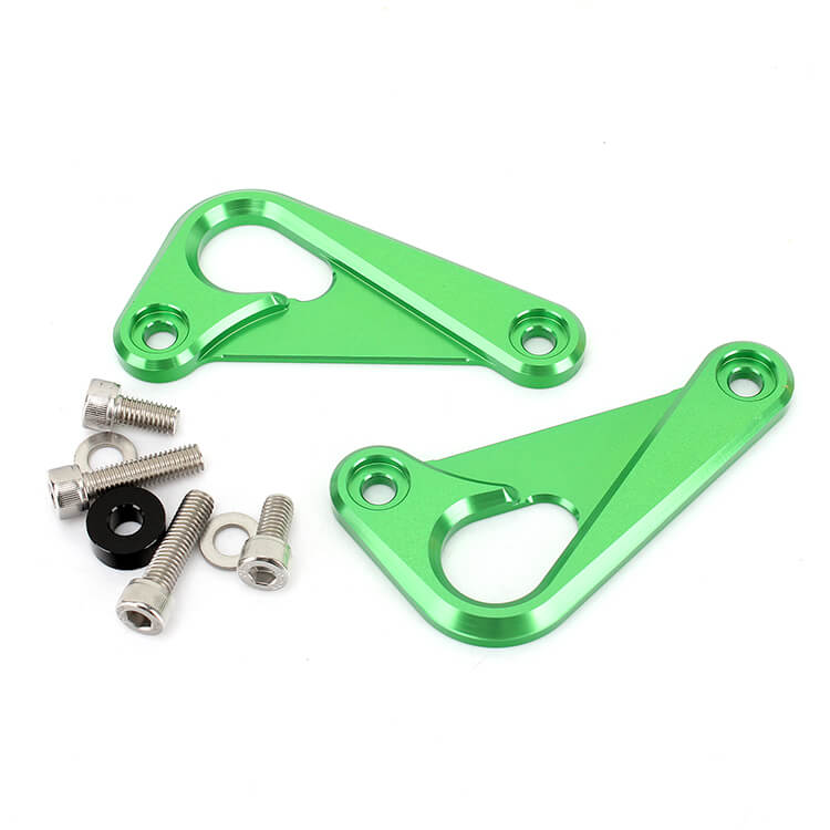 Green Racing Hooks for KAWASAKI ZX-10R 2011 - 2018