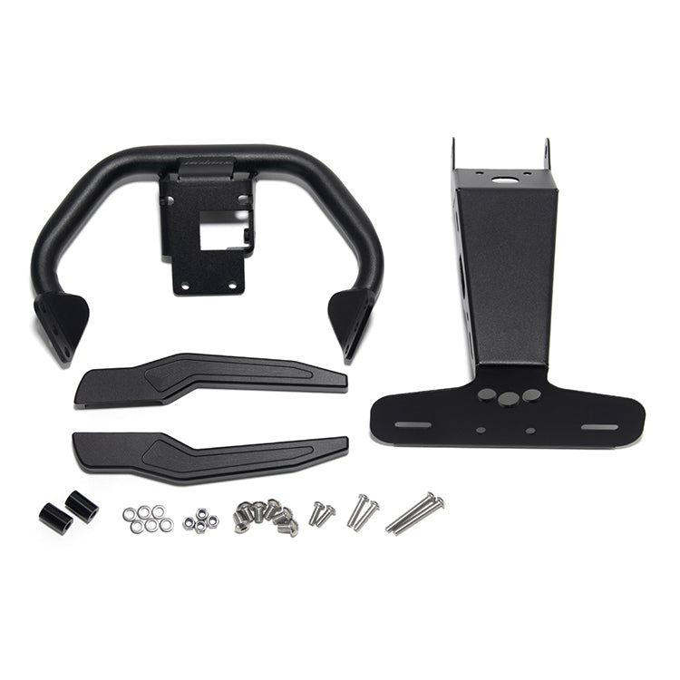 Motorcycle Rear Armrest Short Tail License Plate Frame for Kawasaki Z900