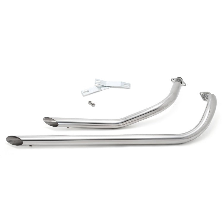 Motorcycle Exhaust System Pipes for Honda Shadow VT750 VT400 with Silencer