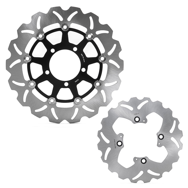 Front Rear Brake Disc for Triumph Bonneville T100 / Street Scrambler 2017-2022 / Street Cup 900 2017-2021 / Street Twin 900 2016-2021