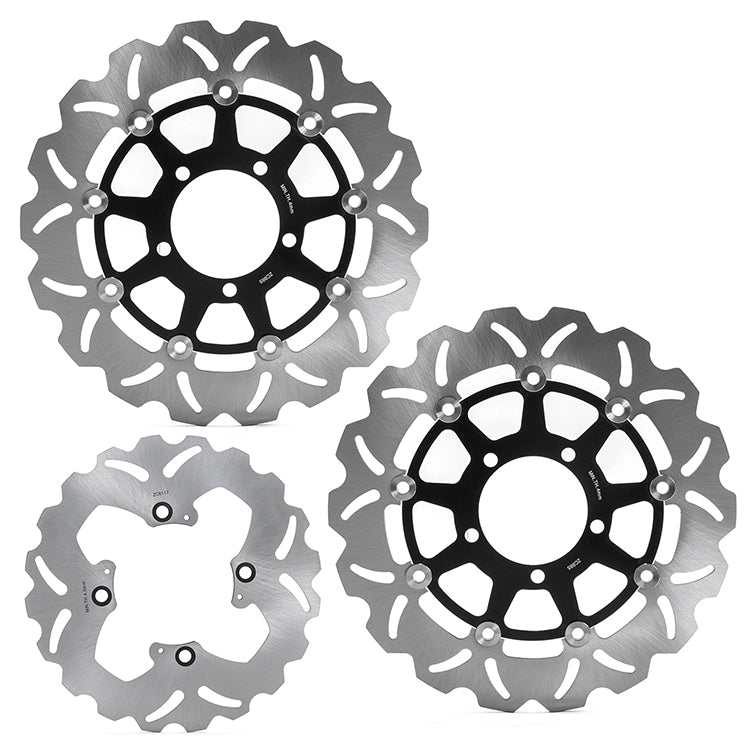 Front Rear Brake Disc for Triumph Bonneville T100 / Street Scrambler 2017-2022 / Street Cup 900 2017-2021 / Street Twin 900 2016-2021