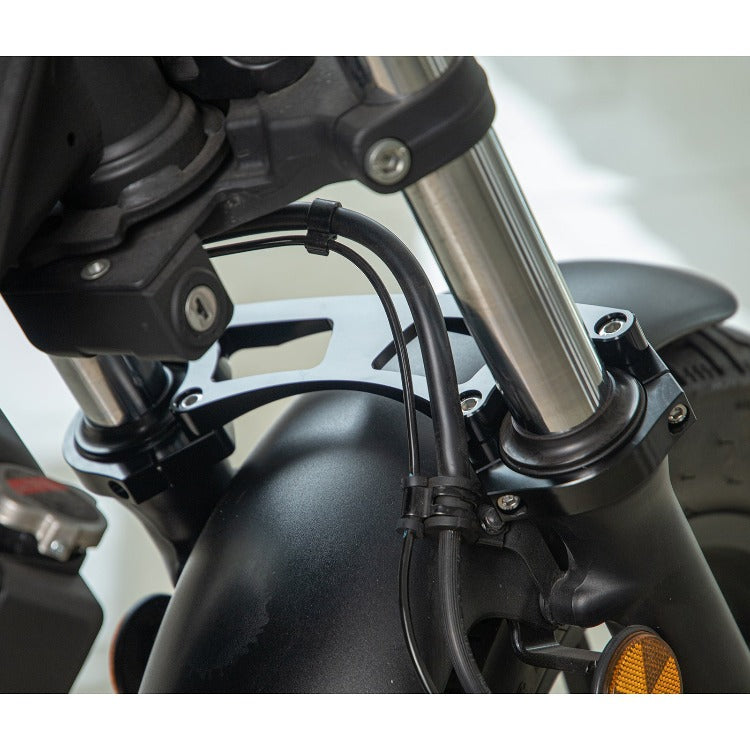 Aluminum Front Fork Brace Stabilizer for Honda CMX300 Rebel 300 / CMX500 Rebel 500 All Years