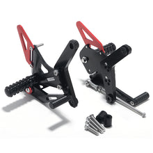 Load image into Gallery viewer, CNC Aluminum Adjustable Rearsets for CFMoto 250SR 2020-2022