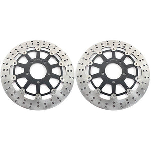 Front Rear Brake Disc for Suzuki GSX-R 750 1996-2003 / TL 1000 S 1997-2001