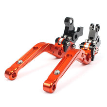 Load image into Gallery viewer, Orange Motorcycle Levers For APRILIA PIAGGIO RSV 1000 R Mille 2004 - 2008