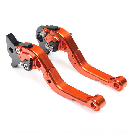 Orange Motorcycle Levers For APRILIA RS 125 2006 - 2016