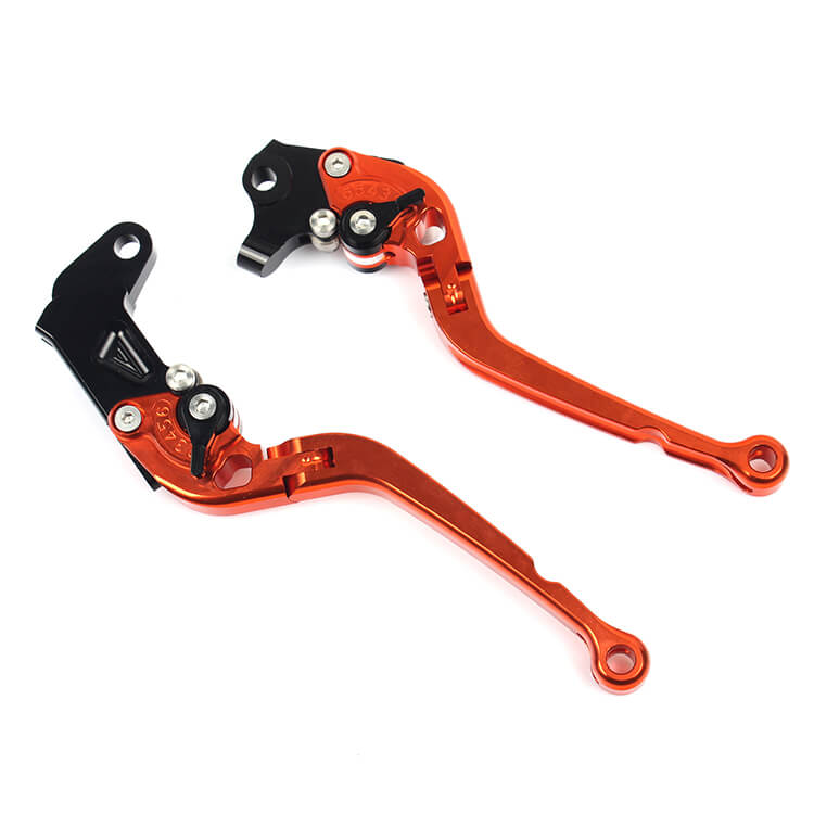 Orange Motorcycle Levers For YAMAHA FZ1 Fazer 2001 - 2005